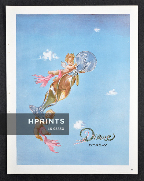 D'Orsay (Perfumes) 1948 Divine, Dominique Fircsa (version B)
