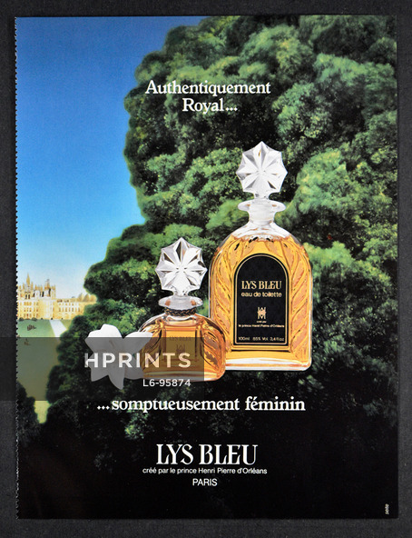 Prince Henri Pierre d'Orléans (Perfumes) 1985 Lys Bleu