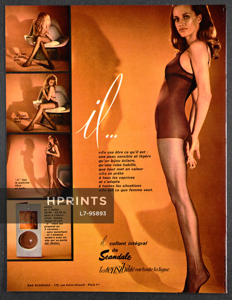 Scandale 1969 Collant Intégral, Tights, Bodysuit