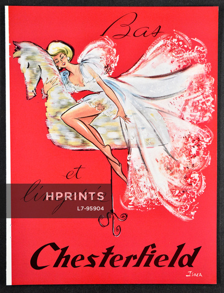 Chesterfield (Lingerie, Stockings) 1958 Paul Isola, Carousel