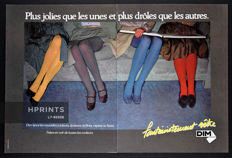 Dim (Stockings) 1978 Colored Stockings