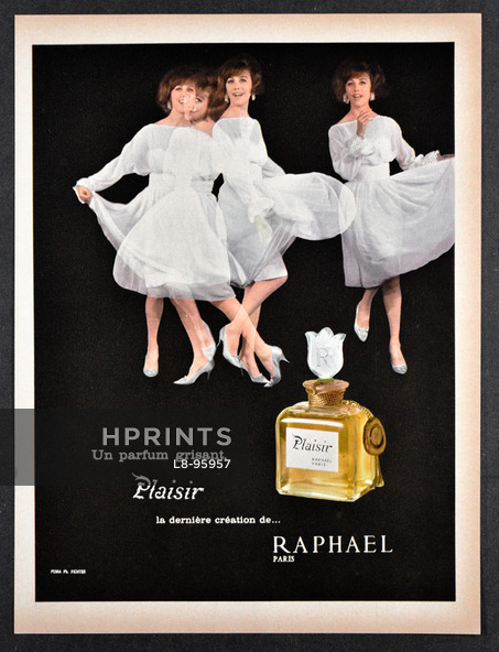 Raphaël (Perfumes) 1964 Plaisir