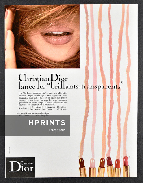 Christian Dior (Cosmetics) 1969 Lipstick