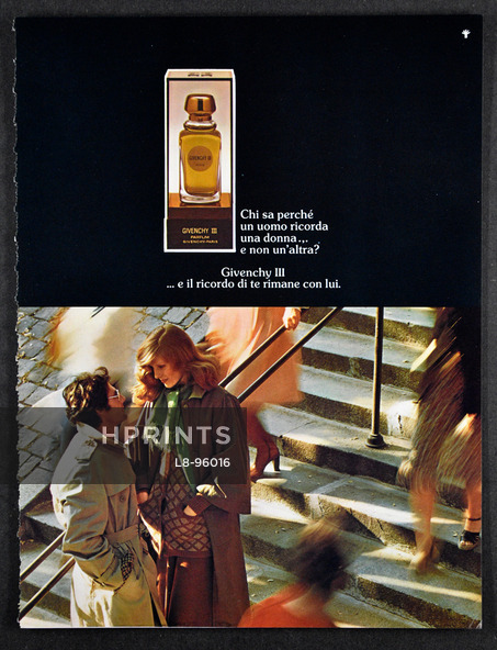 Givenchy (Perfumes) 1976 Givenchy III (italian)