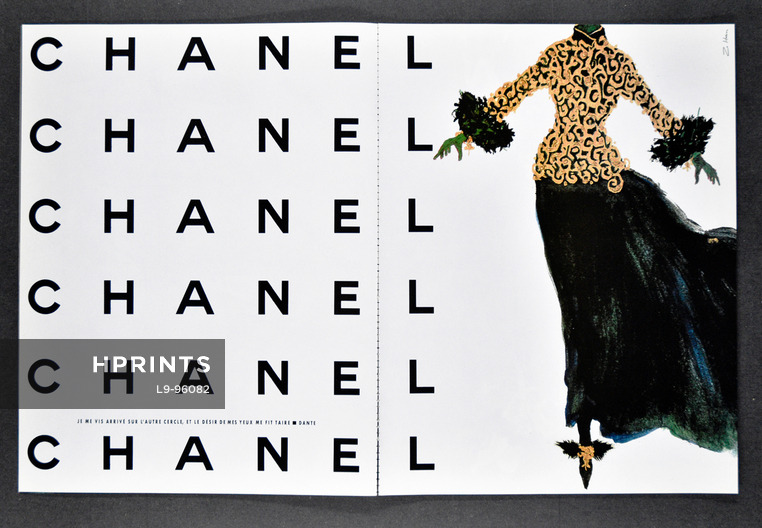 Chanel 1989 Z. Han Fashion Illustration