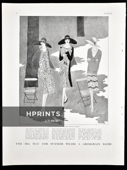 Cyber, Miler Soeurs, Goupy 1926 Harriet Meserole, Hats Martha Norden