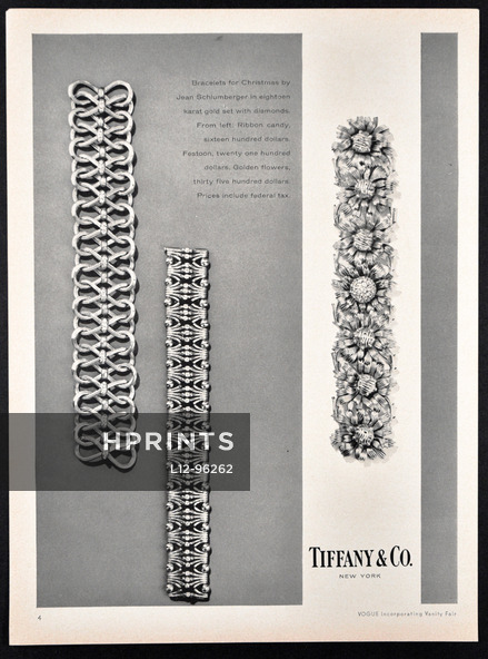 Tiffany & Co. (High Jewelry) 1957 Jean Schlumberger Bracelets
