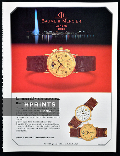 Baume & Mercier (Watches) 1986 Italian
