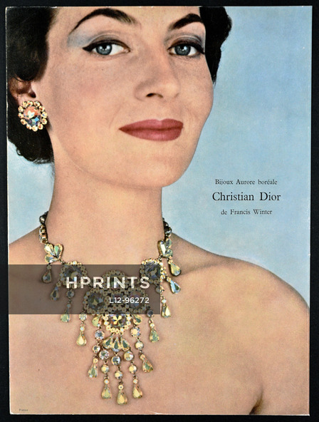 Christian Dior (Jewels) 1955 Bijoux Aurore boréale, Francis Winter
