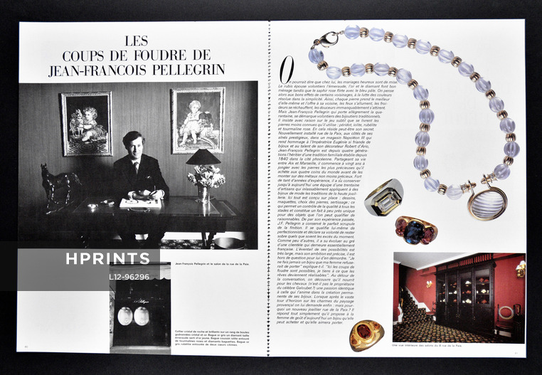 Jean-François Pellegrin (High Jewelry) 1985 Salons du 8 rue de la Paix