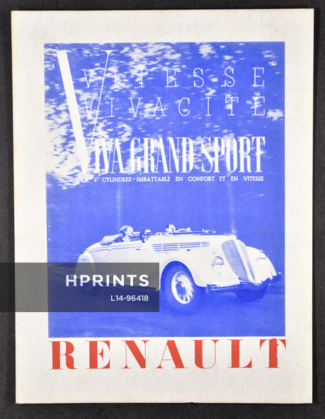 Renault 1936 Viva Grand Sport