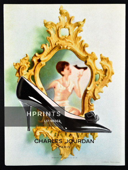 Charles Jourdan 1961 J. Langlais Model Messaline