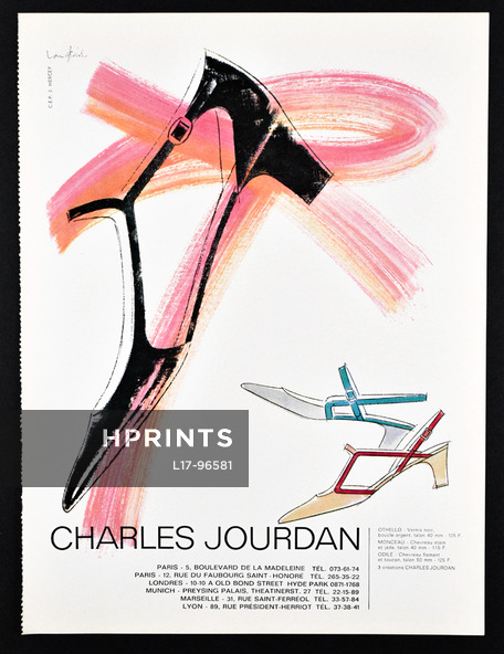 Charles Jourdan 1966 J. Langlais