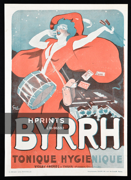 Byrrh (Drinks) 1909 Jules Grün, Violet Frères, Factory Thuir