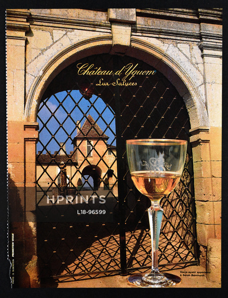 Château d'Yquem 1987 Bordeaux Wine