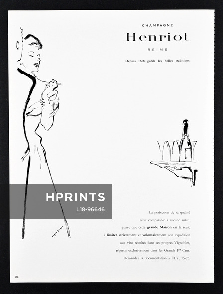 Henriot (Champain) 1962 d'après Draeger