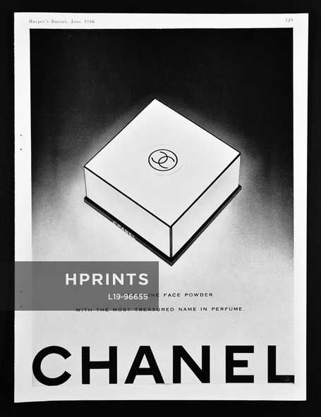 Chanel (Cosmetics) 1945 A Very Fine Face Powder