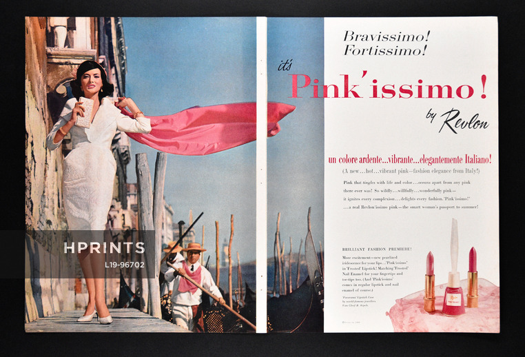 Revlon 1959 Pink'issimo ! Venice, Italia