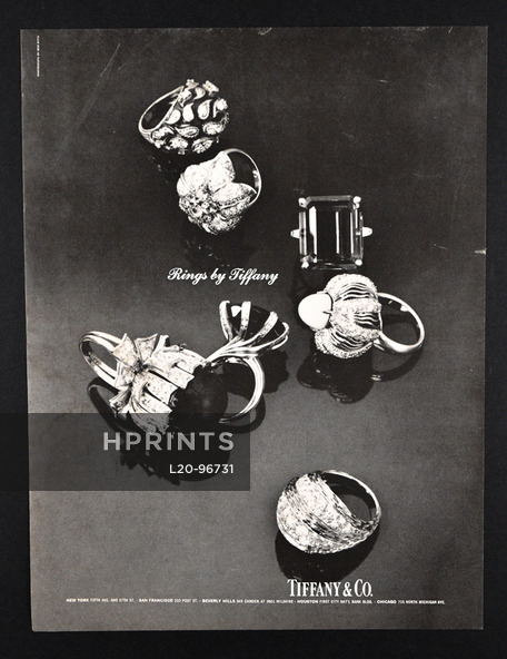 Tiffany & Co. 1968 Rings, Photo Bob ritta