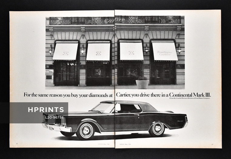 Ford Continental 1968 Cartier's Building