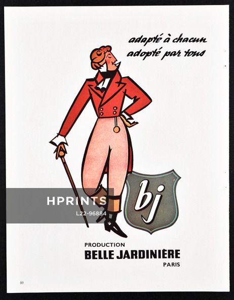Belle Jardinière 1952 Men's Clothing