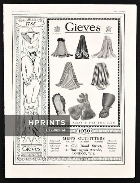 Gieves 1930 Men's Outfitters
