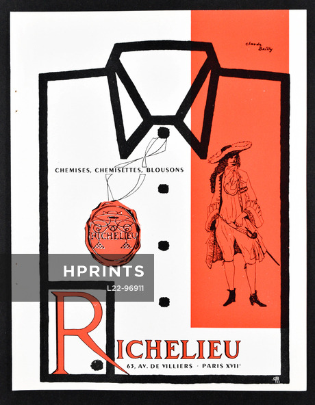 Richelieu (Chemises) 1957 Claude Bailly