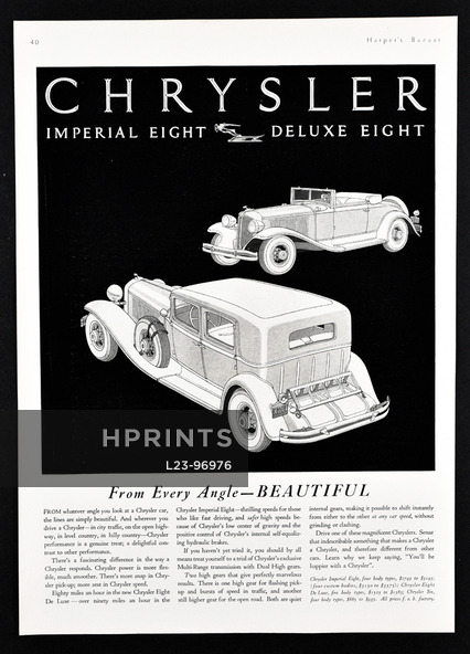 Chrysler (Cars) 1931