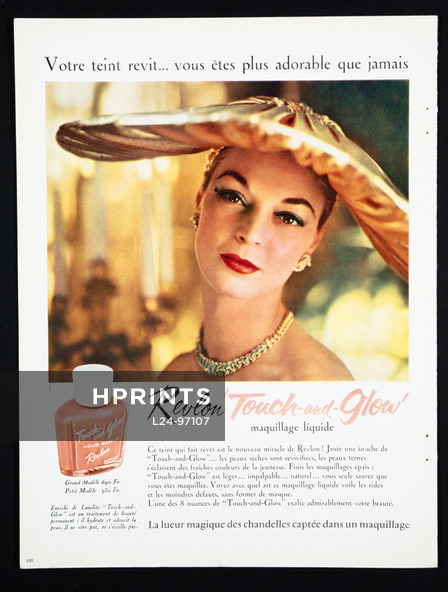 Revlon (Cosmetics) 1958 Touch and glow