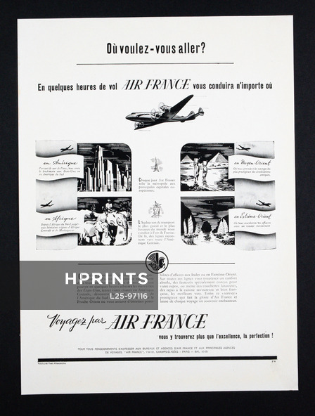 Air France 1949 Airplane