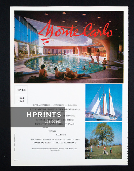 Monte Carlo 1964 Hiver, Swimming Pool