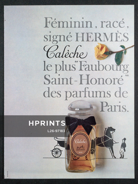 Hermès (Perfumes) 1965 Calèche