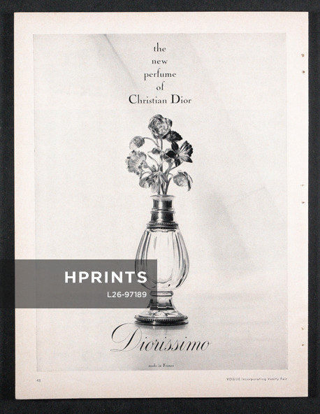 Christian Dior (Perfumes) 1957 Diorissimo Perfume Bottle