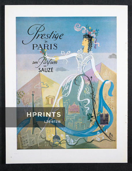 Sauzé (Perfumes) 1947 Prestige De Paris, Claude Tolmer