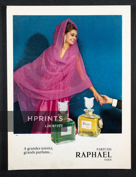 Raphaël (Perfumes) 1965 Réplique, Plaisir
