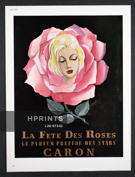 Caron (Perfumes) 1961 La Fête des Roses