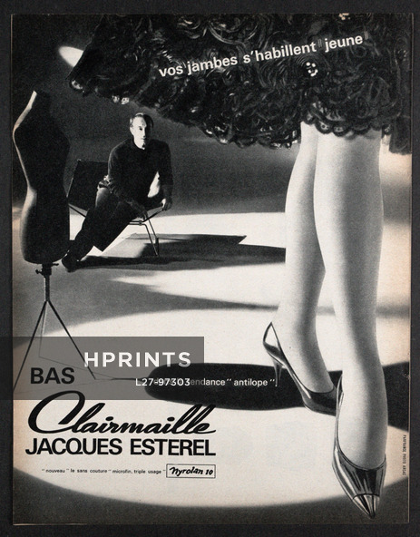 Clairmaille (Stockings) 1962 Jacques Esterel, Photo Arsac