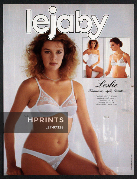 Lejaby (Lingerie) 1984 Leslie, Bra