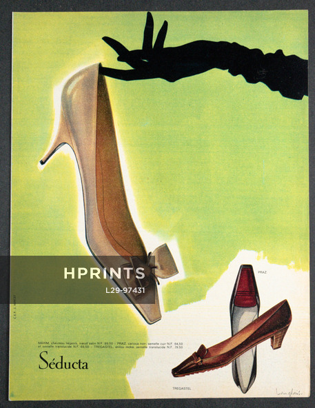 Seducta (Shoes) 1961 J. Langlais