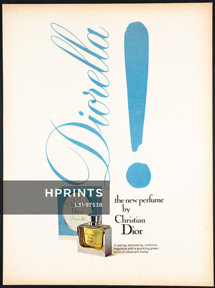 Christian Dior (Perfumes) 1973 Diorella
