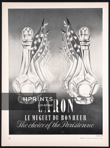 Caron (Perfumes) 1960 Le Muguet du Bonheur, The Choice of the Parisienne