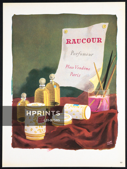 Raucour (Perfumes) 1946 Pierre Pagès