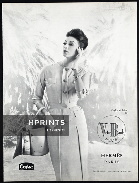 Hermès (Couture) 1961 Victor Barda