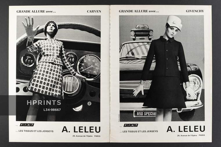 A. Leleu & Fiat 1969 Grande allure avec, Photos Guégan, 6 pages