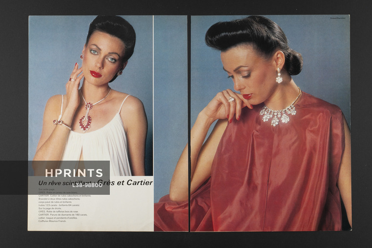 Grès et Cartier — Un rêve scintillant, 1978 - Photos Roland Bianchini, 3 pages