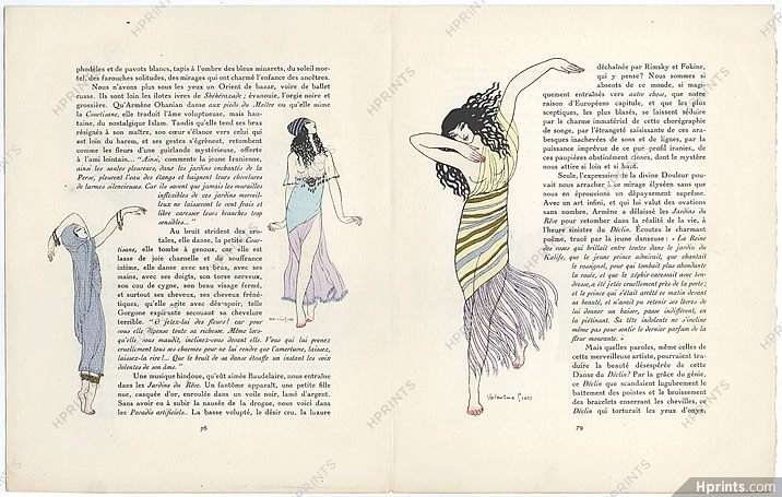 Armène Ohanian, 1914 - Valentine Hugo Gross Iranian Dancer,