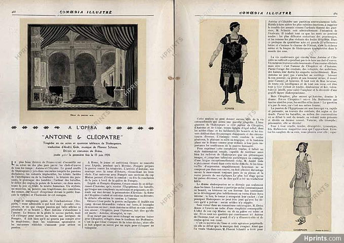 Comoedia Illustré 1920 n°8, Jean-Gabriel Domergue, Russian