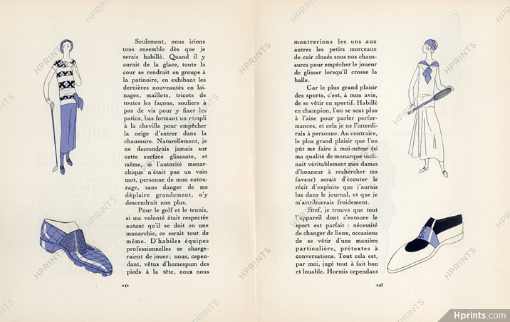 Chaussez-vous pour les Sports, 1924 - Pierre Mourgue, Perugia,