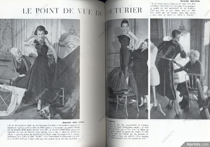 Album Du Figaro 1949 N 21 Winter Schiaparelli Christian