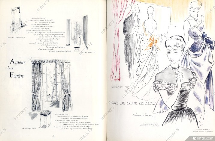 Le Jardin des Modes 1948 N°317, Christian Dior, Schiaparelli,